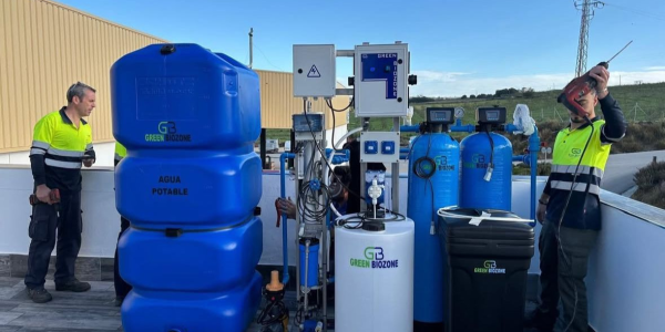 Instalación de una Potabilizadora de Agua Green Biozone