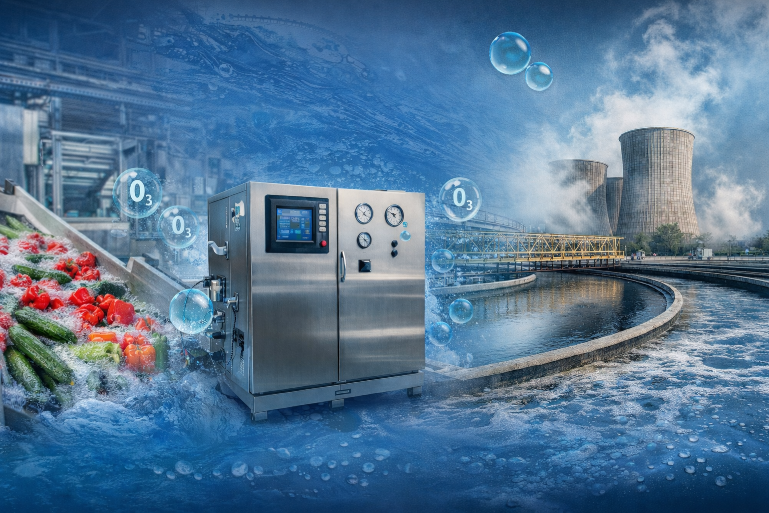 Ozono industrial aplicado en procesos reales: dónde funciona, qué resuelve y por qué cada vez más industrias lo implantan